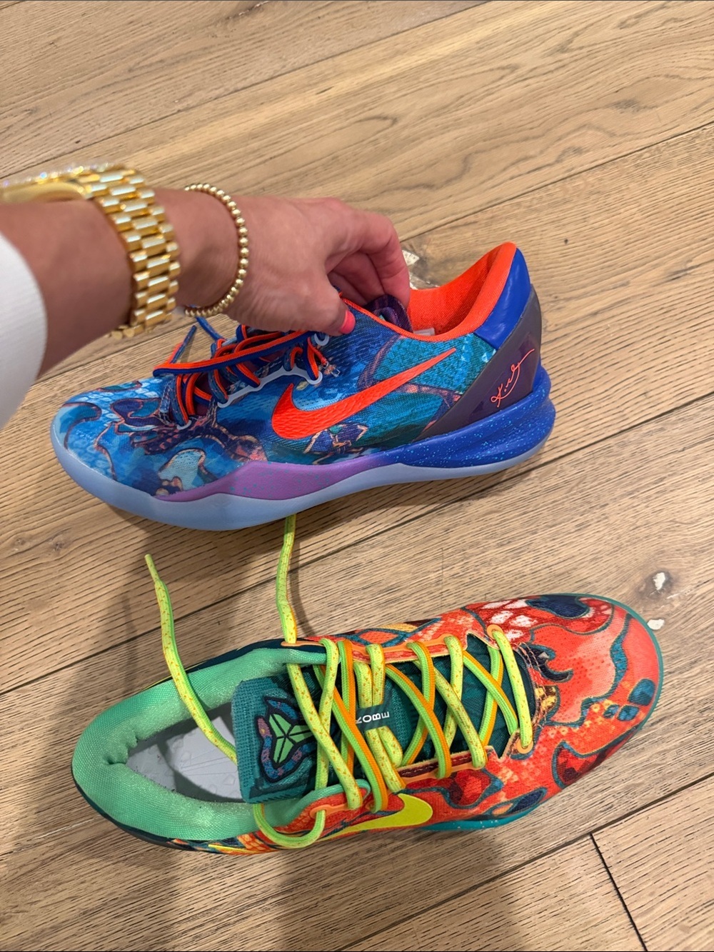 Kobe What The 2025 Basketball Sneakers - Worn in 1 game - Picture 6 of 6